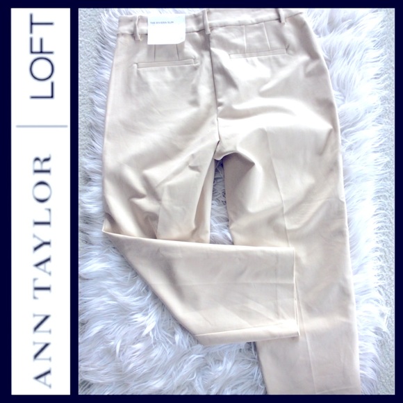 NWT Ann Taylor Loft The Riviera Slim Pants Curvy - Picture 5 of 7